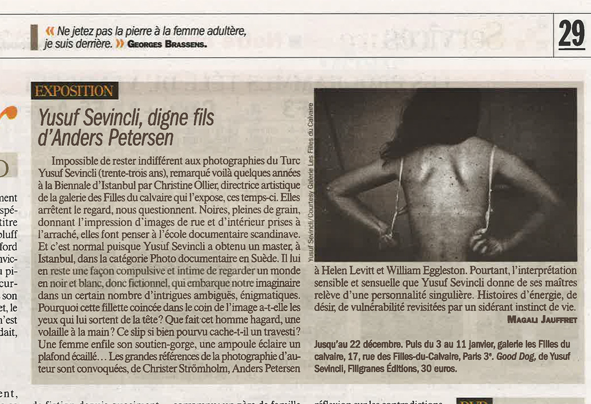 l'Humanite, december 2013
