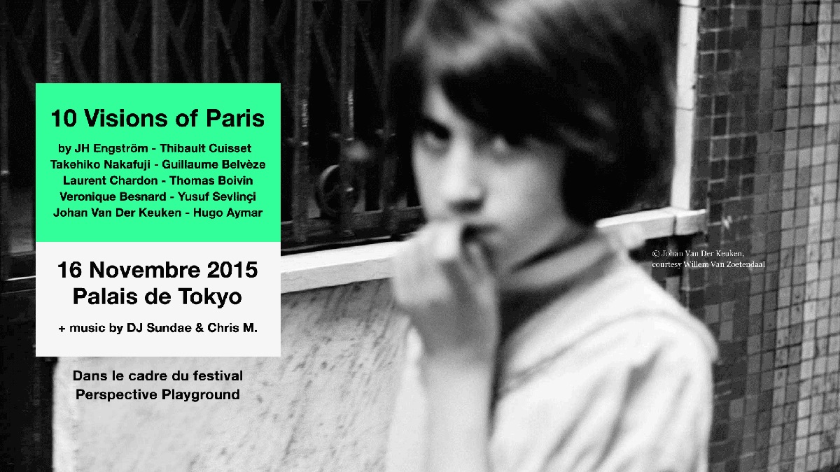 projection 'Vision of Paris' at palais de tokyo