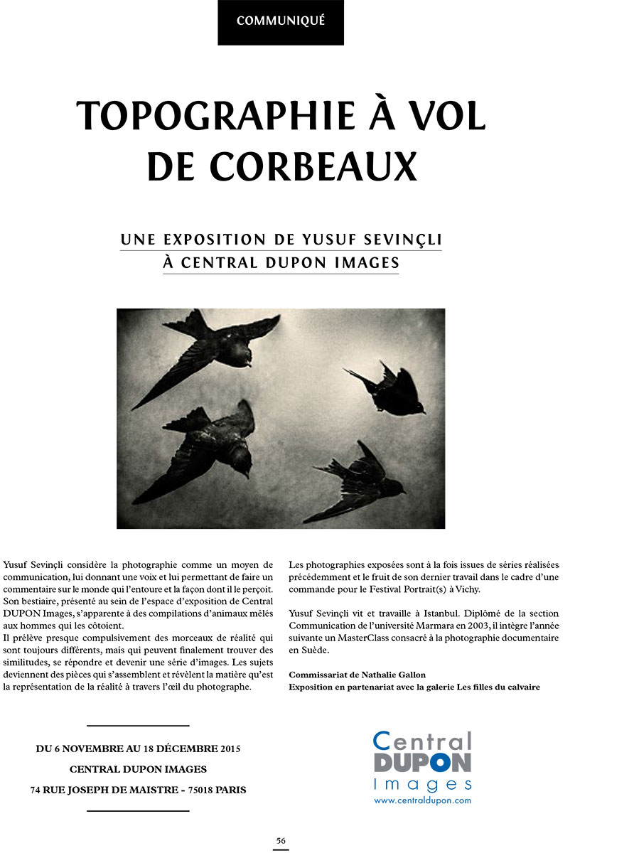 exhibition; central dupond
