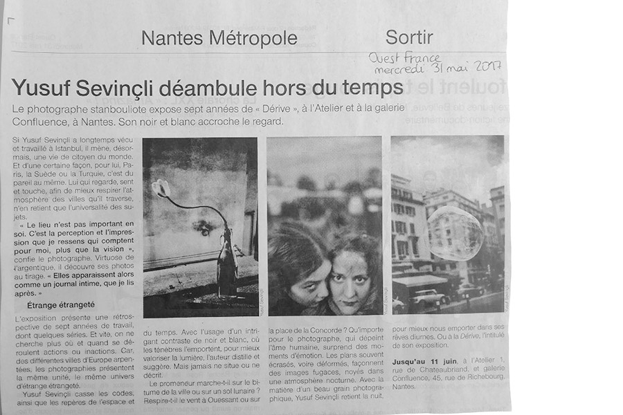 Article at Nantes Metropole, june 2017
